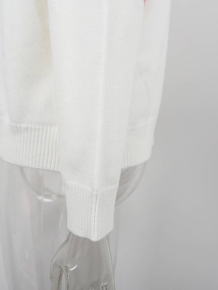 Hope & Sunshine - Wholesale Knit Sweater - Women's - Valentine's Heart Pullover Sweater81