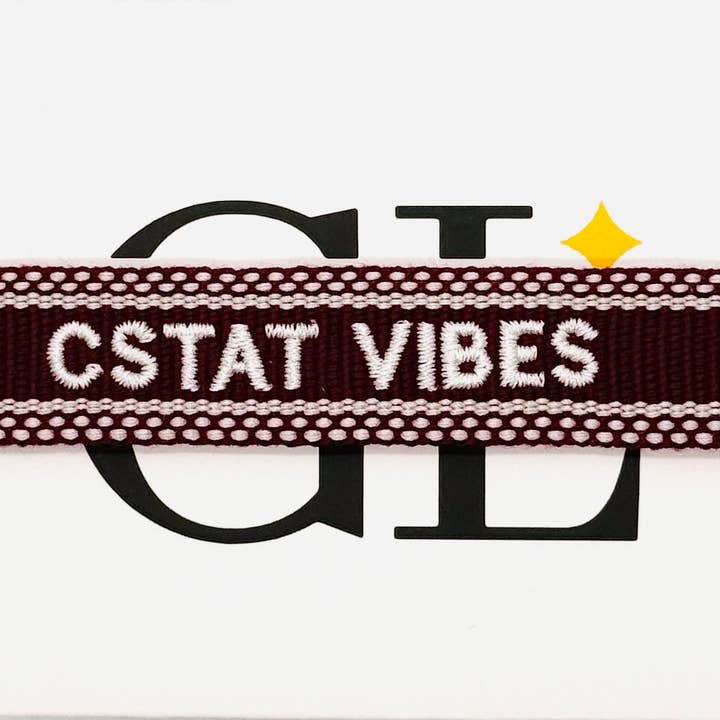 Cstat Vibes Team Tassel Bracelet for wholesale by Gameday Luxe