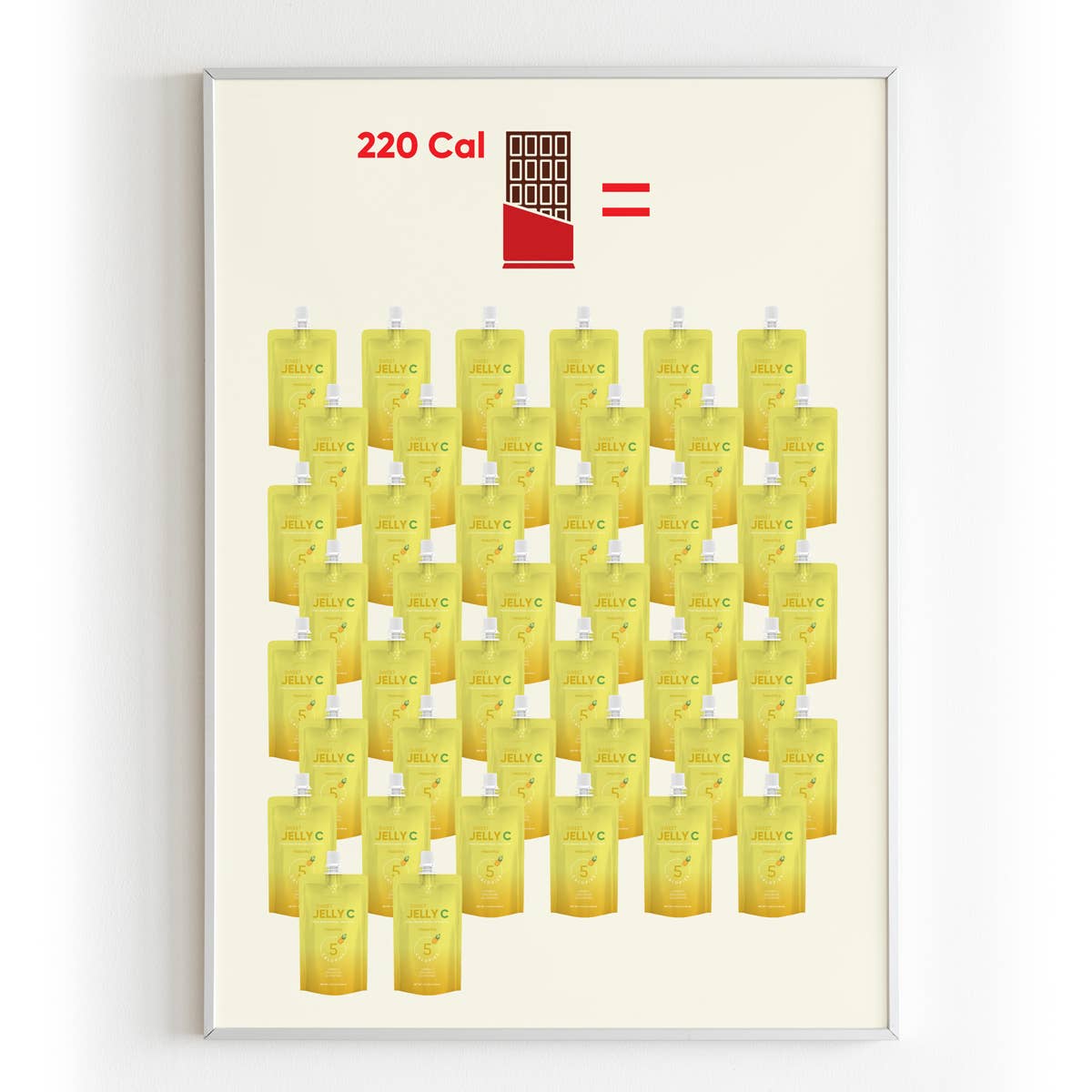 EVERYDAZE – Großhandel Fruchtsnacks – Sweet Jelly C Konjak Gelee – Ananas – 10er Pack1