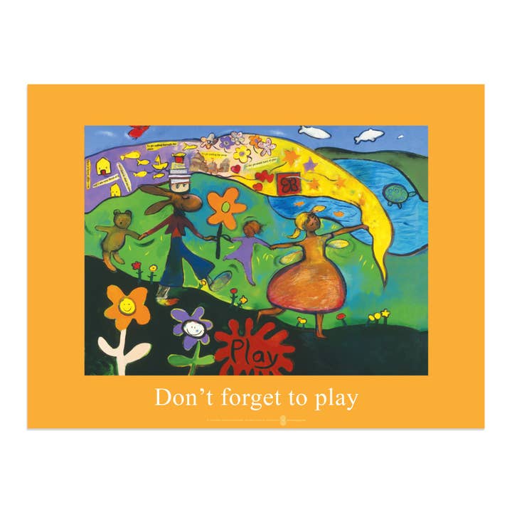 Póster Play para venta al por mayor de Springamajig Press