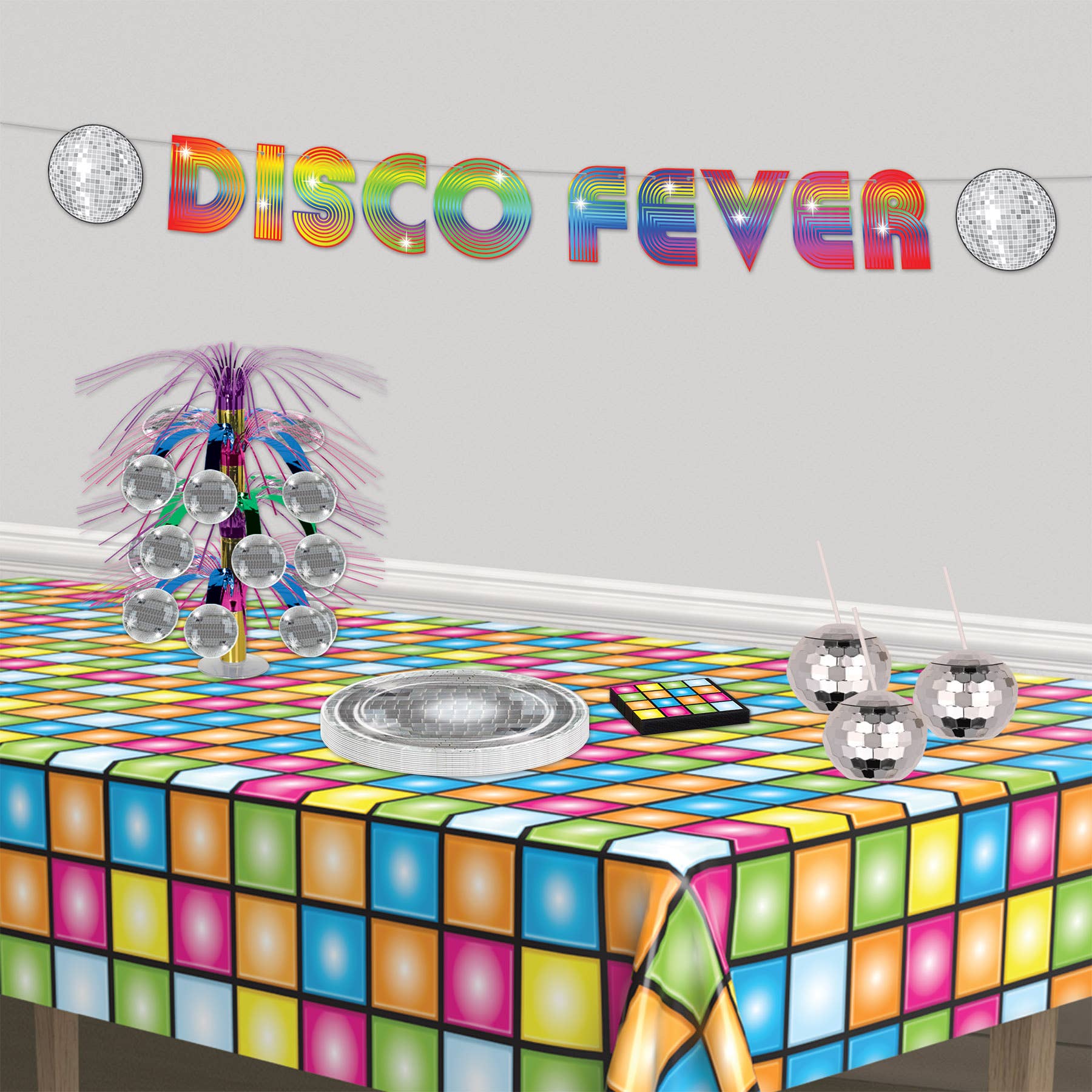 Beistle - Wholesale Decal - Party Decorations - Plastic Disco Ball Cup, 20 oz2