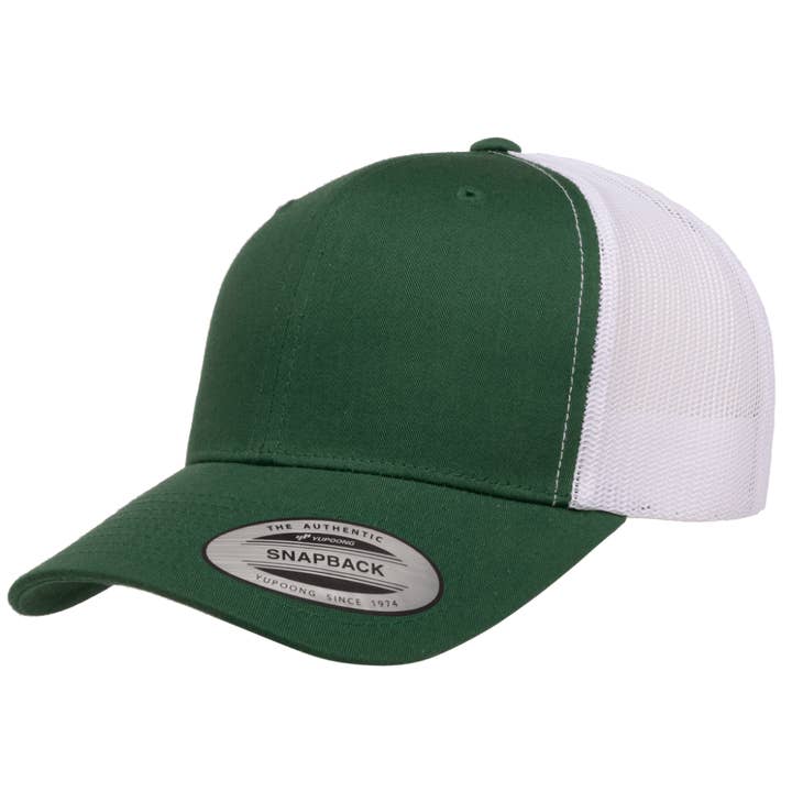 The Park Wholesale - Wholesale Trucker Hat - Unisex - Yupoong 6606T Retro Trucker Hat, Baseball Cap with Mesh Back, 2-Tone Colors - YP Classics®18