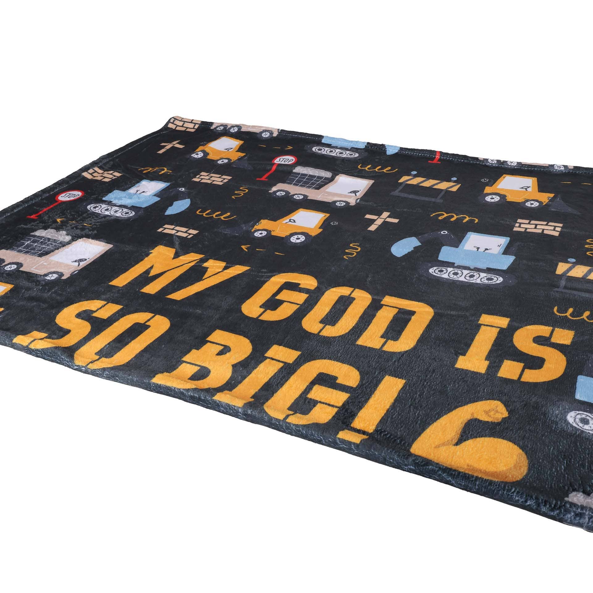 Swanson Christian Products - Wholesale Throw Blanket - Kid's Throw Blanket - My God Is So Big - 50X602