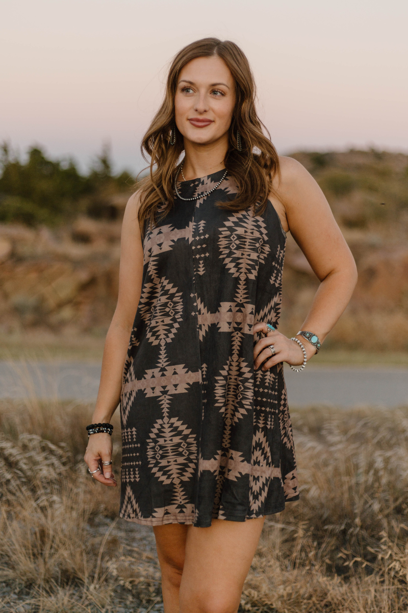 Sterling Kreek - Wholesale Dress - Women's - Aztec After Dark Dress4