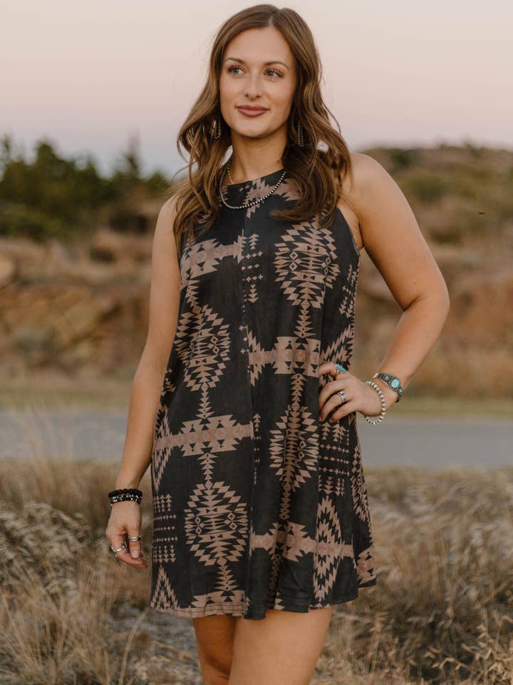 Sterling Kreek - Wholesale Dress – Women's - Aztec After Dark Dress4