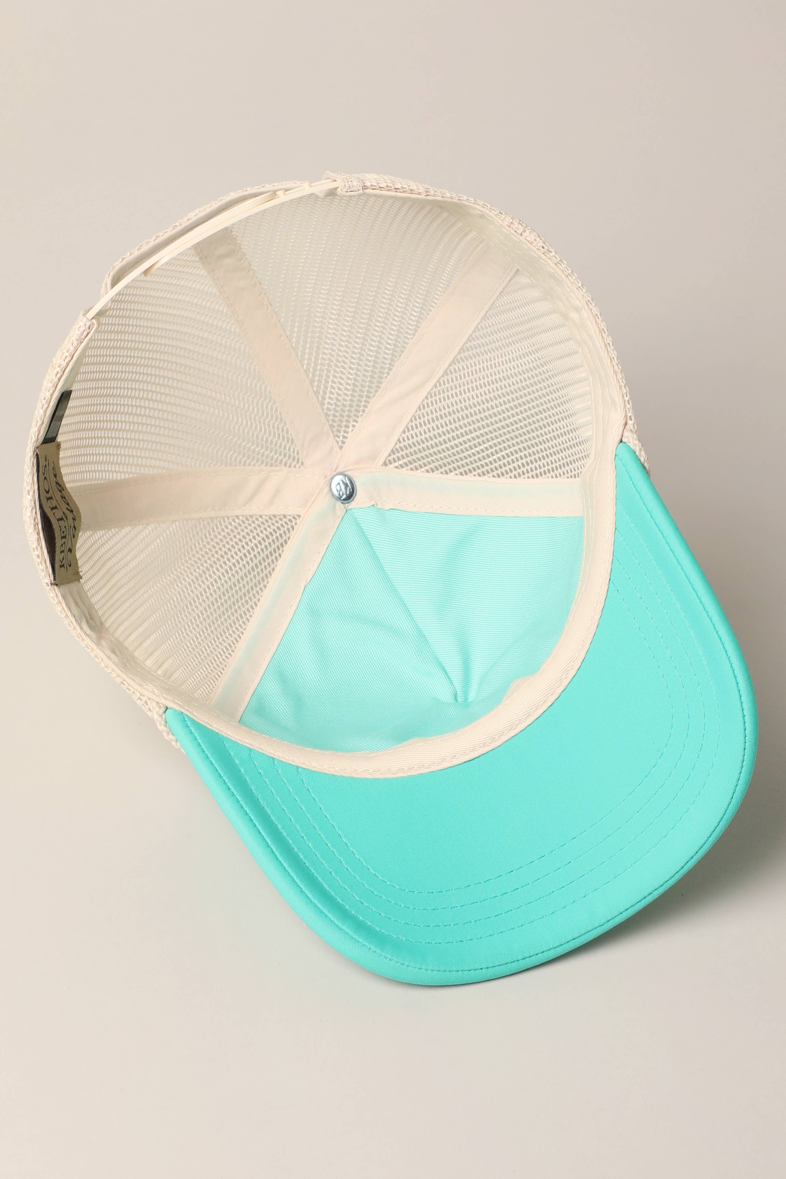 Fashion City – wholesale Trucker hat – Women’s – Plain Foam Rope Mesh Back Trucker Hat 31