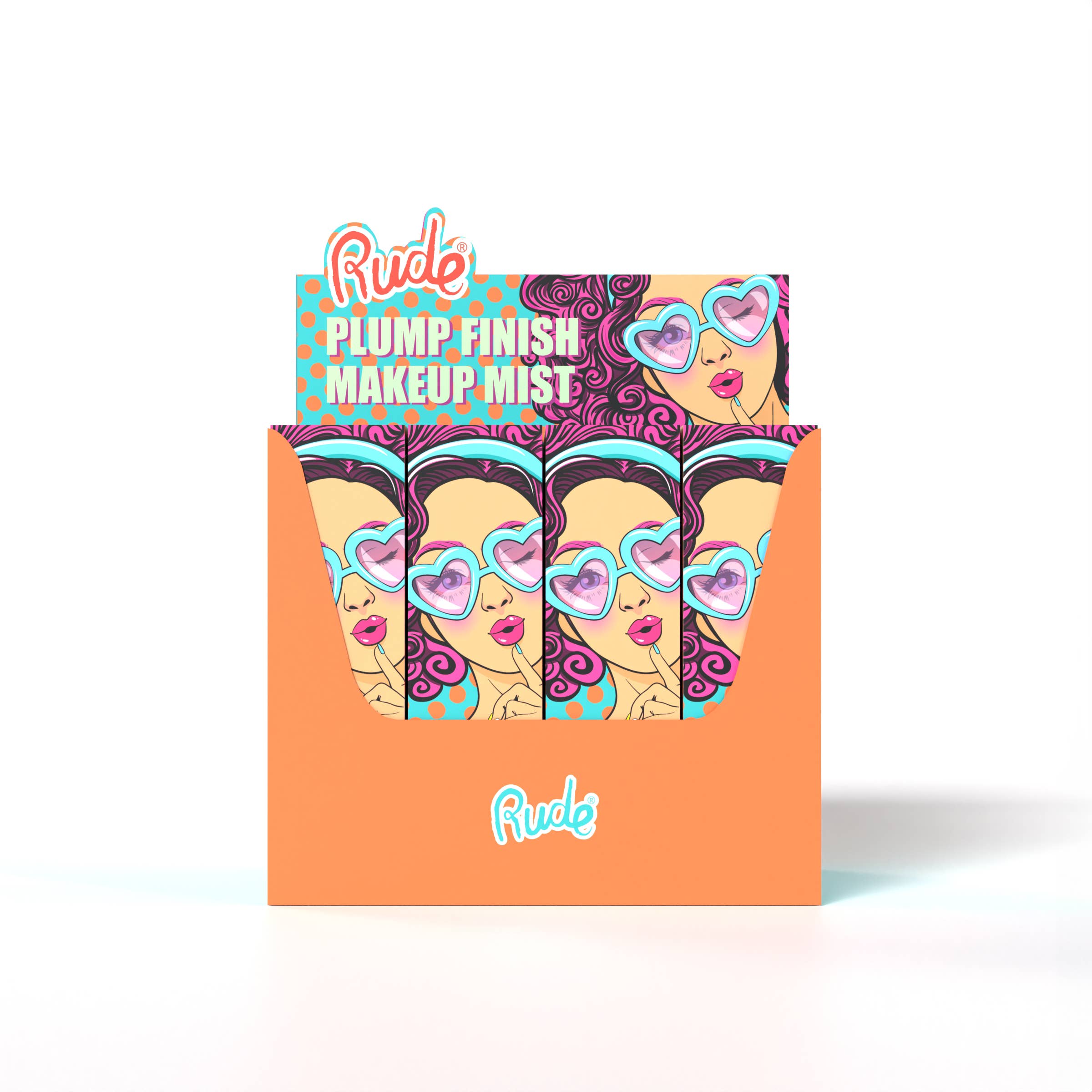 Rude Cosmetics - Wholesale Face & Body Mist/Water - Plump Finish Setting Mist