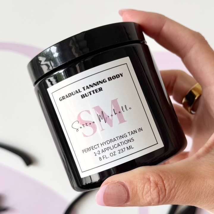 Sutton Michelle Designs - Wholesale Self-Tanner - Gradual tanning body butter - self tanner1