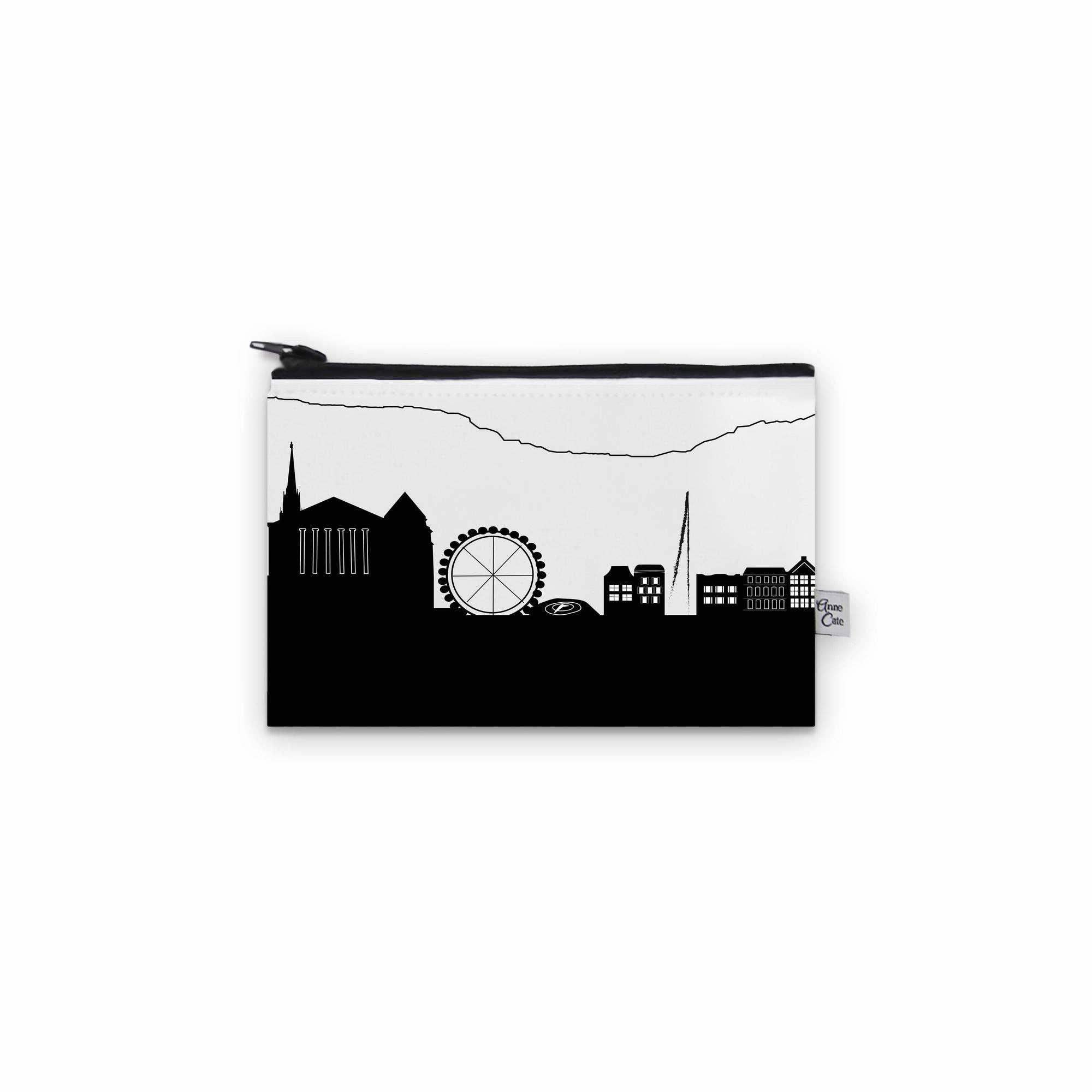 Anne Cate - Wholesale Coin Purse - Women's - Skyline Canvas Mini Purse113