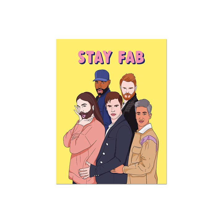 Party Mountain Paper co. - Wholesale Everyday Greeting Card - Stay Fab | Last Chance