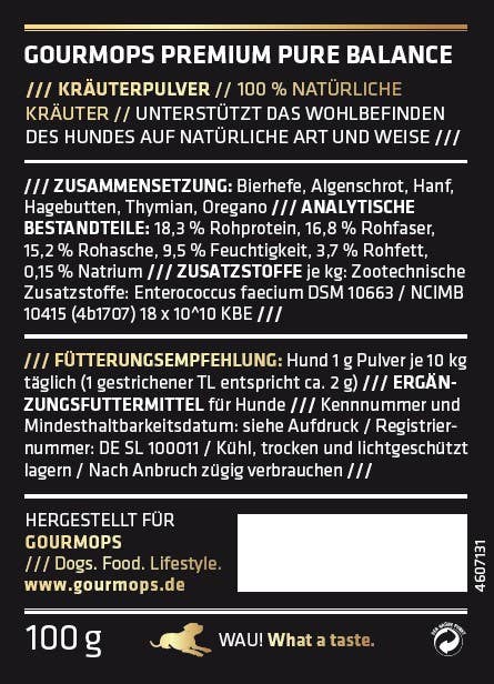 Wholesale PURE BALANCE//herbal mix 100 g for your store Faire