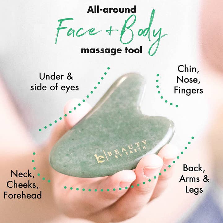 Beauty By Earth - Wholesale Gua Sha Tool - Jade Gua Sha Stone