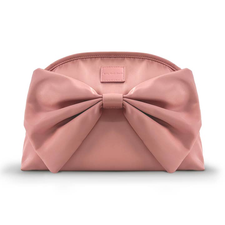 Honeyed Pink Brigitte Cosmetic Pouch for wholesale by Studio Oh!