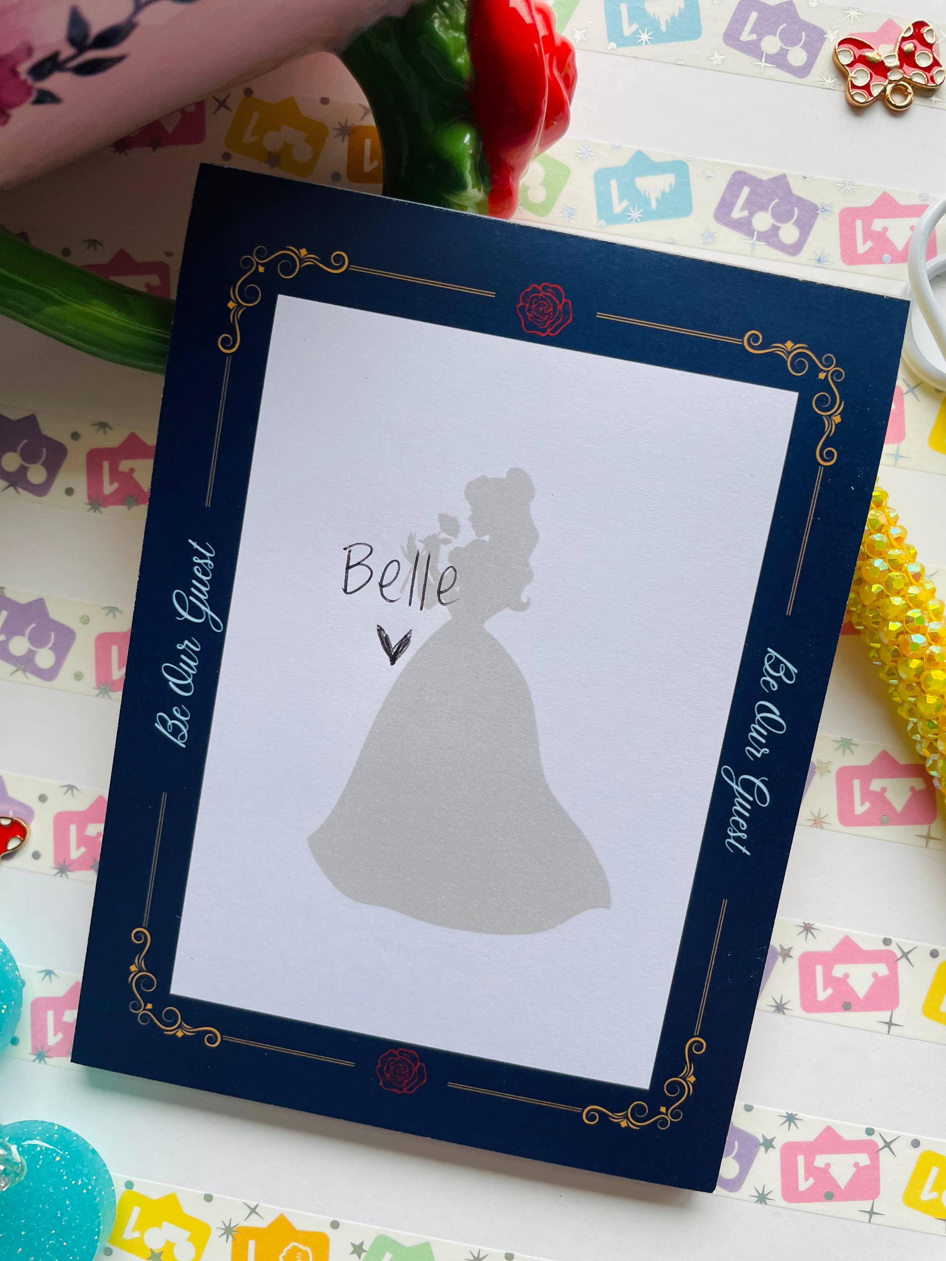 Light Bright Creations - Wholesale Notepad - Cute Belle A6  Magical lined notepad2