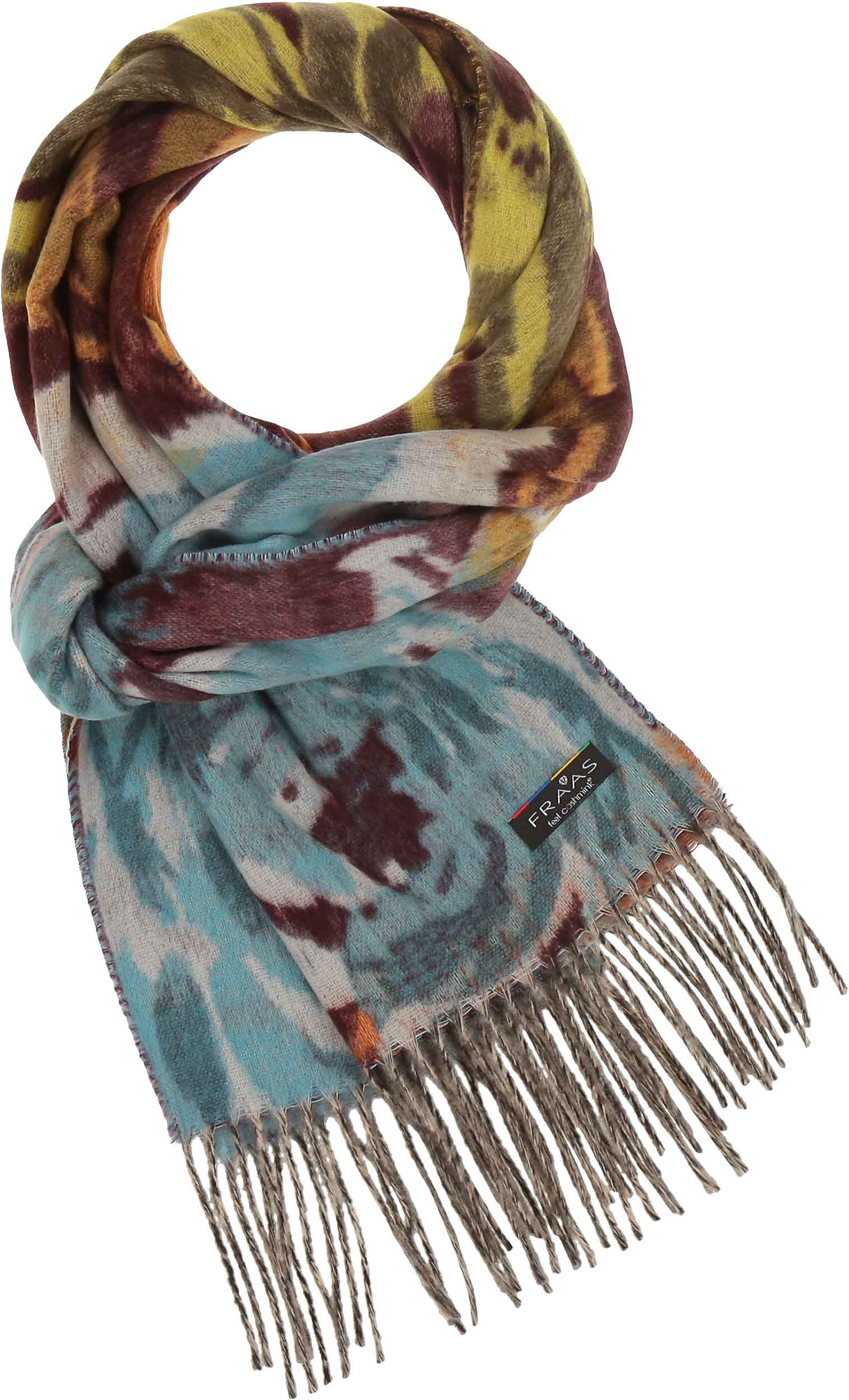 FRAAS - The Scarf Company - Vente Écharpe – femme - Romantic Roses Cashmink4