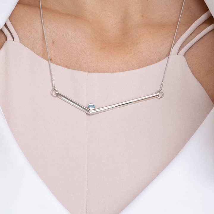 Carolin Stone Jewellery - Wholesale Pendant/Charm Necklace - Silver Transforming Necklace2