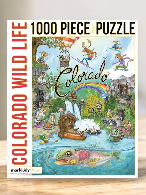 Colorado Wild Life | 1,000 Piece Puzzle for wholesale by Mark Ludy Art Books & Games