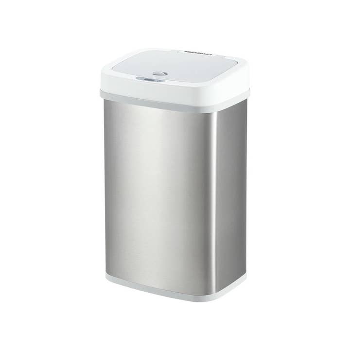 Odor Shield Infrared Motion Sensor Trash Can 4 Gallon for Bedroom Office | NPT-15-1WH | NPT-16-1 for wholesale by NINE STARS