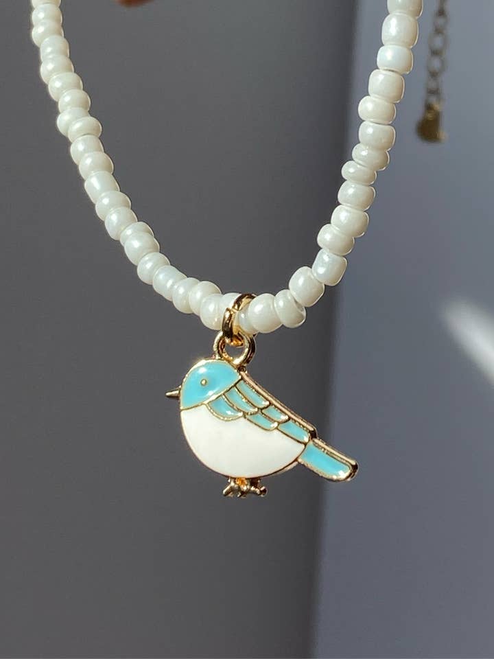 Bluebird 🩵 for wholesale by June Luna Jewelry