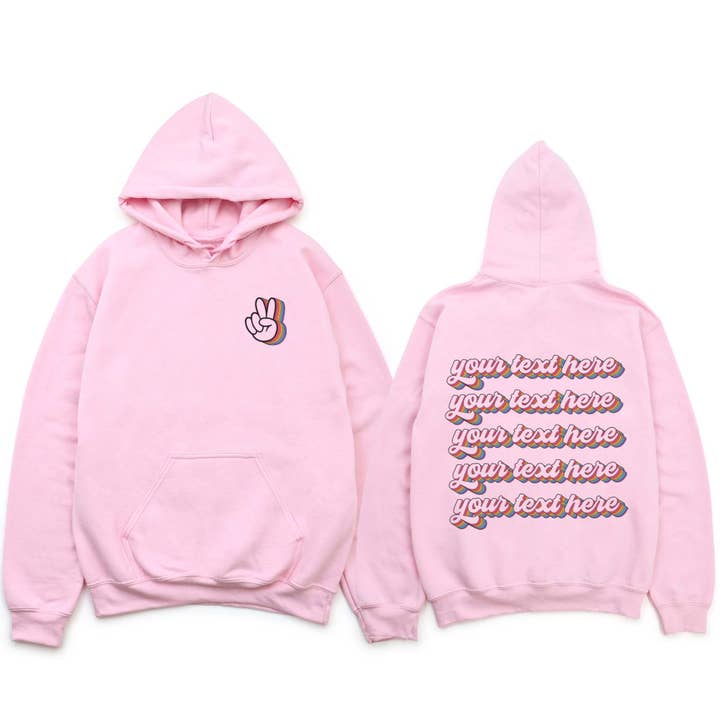 The Funnel Cake Tree - Wholesale Hoodie - Dames - Jouw regenboog op jouw manier - Hoodie op maat13