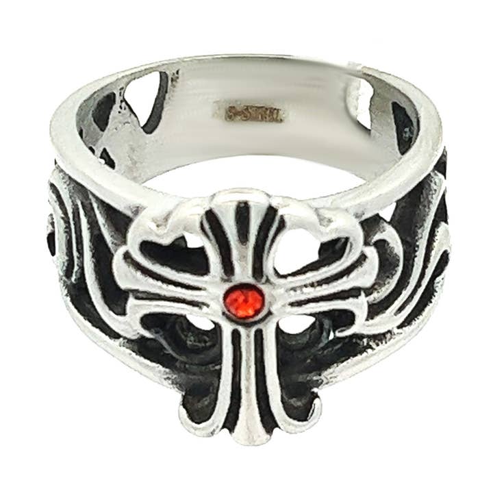 Giglio Men's Ring - ZM2352E586 for wholesale by AMORINO SRL