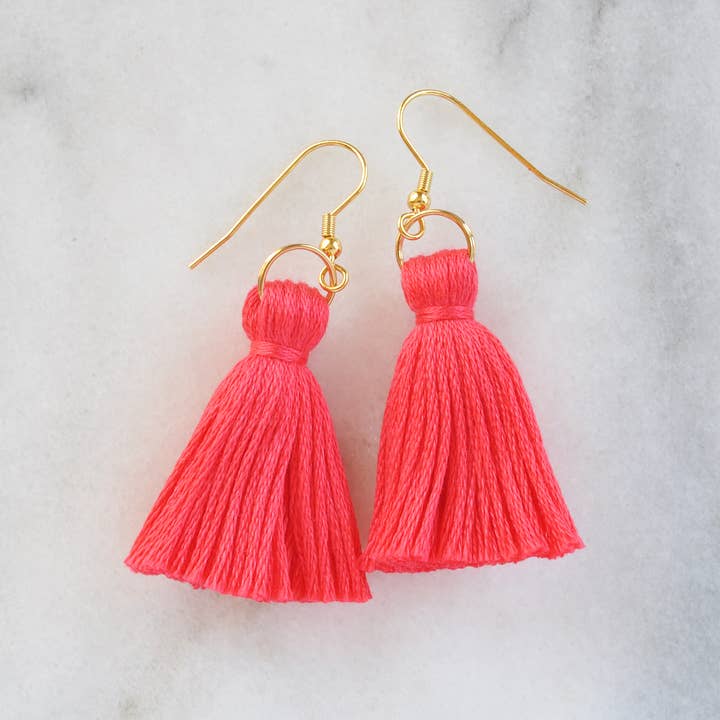 Libby & Smee - Wholesale Tassel earrings - Classic Tassel Earrings - Mini or Long16