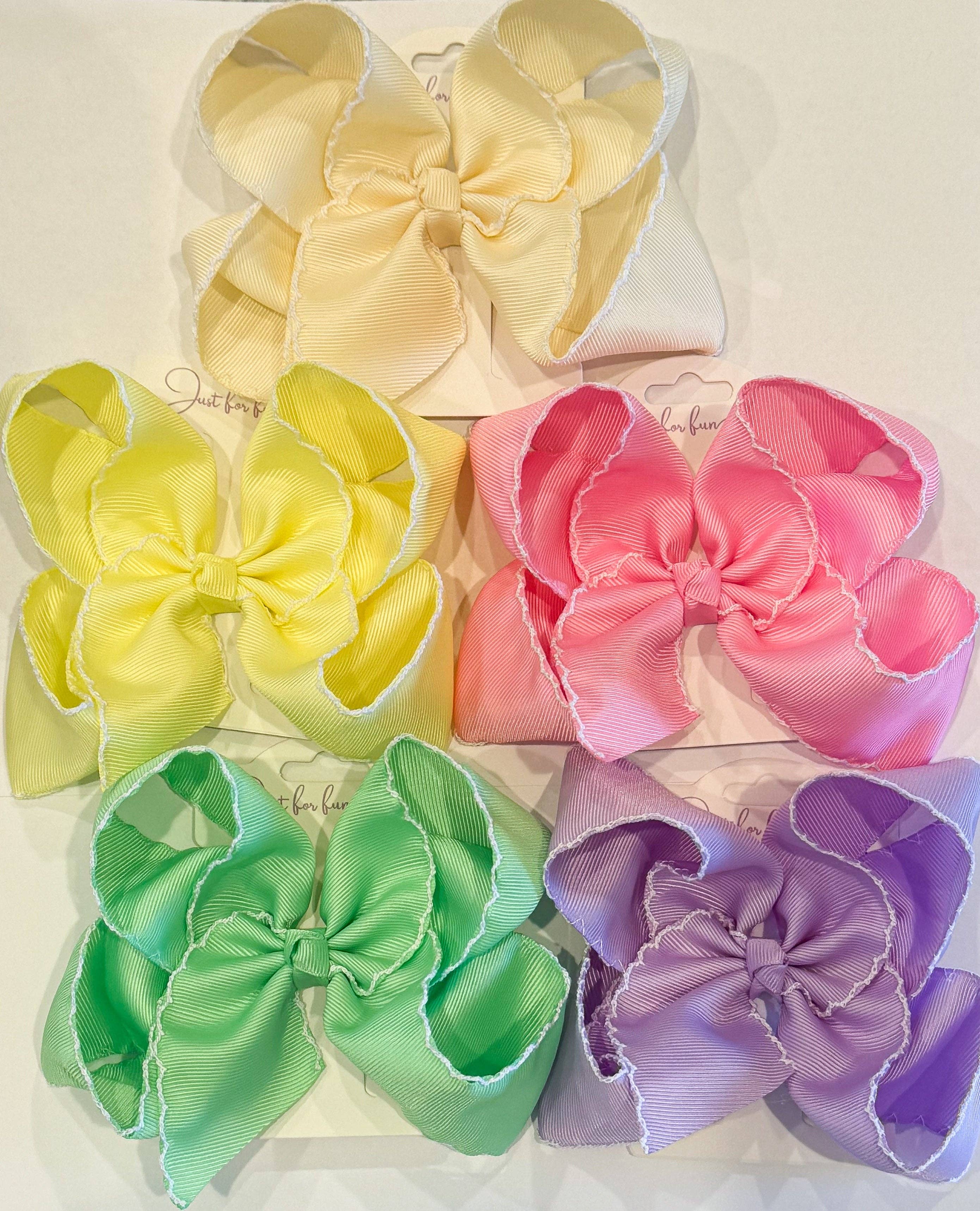 Just For Fun Threads - Vente Nœud pour cheveux – enfant - Petits nœuds solides pour cheveux (12,7 cm)2