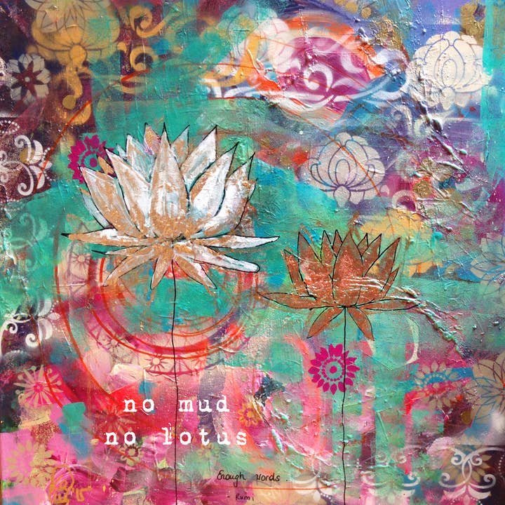 Niente fango, niente loto per la vendita all'ingrosso da parte di katharinalucia ART