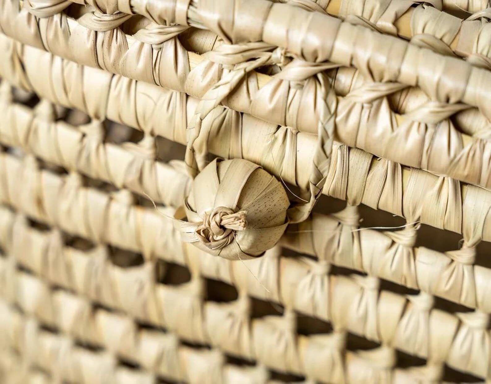 HandHappiness – Engroshandel Kurv – Flettet rattan opbevaringskurv, lille kurv i flet.4