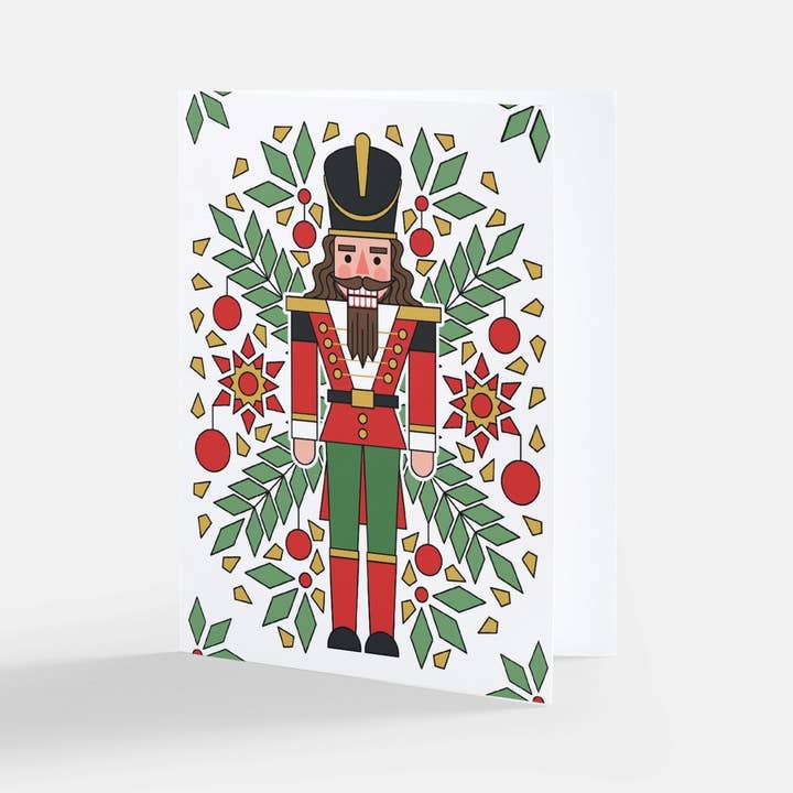 Denali & Co. - Wholesale Everyday Greeting Card - Denali & Co. Nutcracker Soldier Christmas Greeting CardÂ