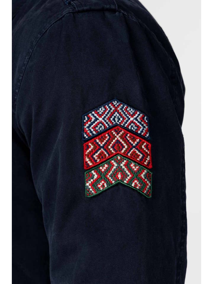 williot – Großhandel Jacke - Herren – In der Sahara gefärbtes Kleidungsstück mit austauschbaren Patches.5