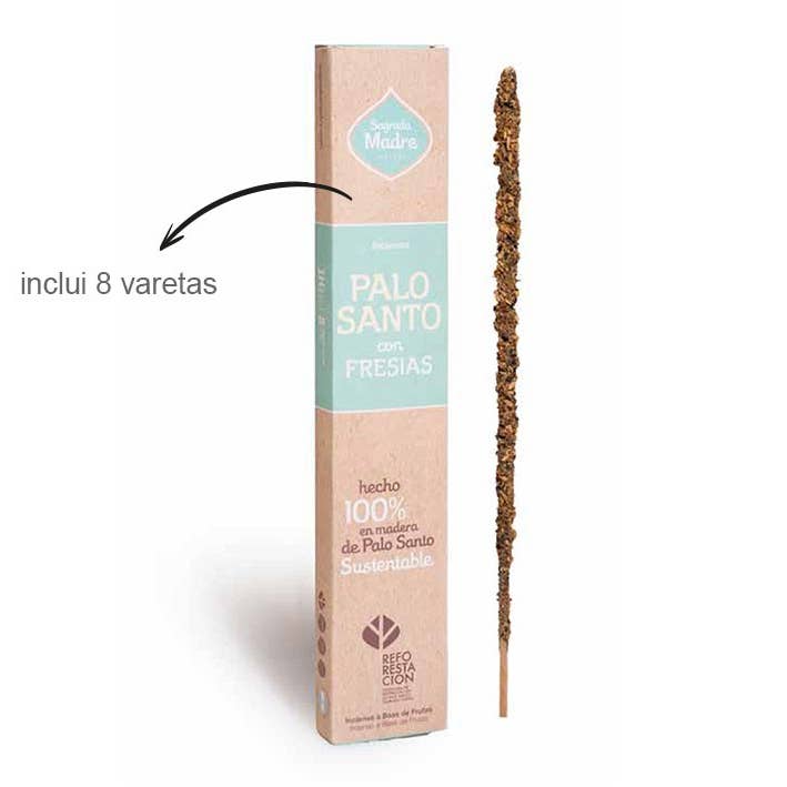 Inc. Pau Santo With Fresias (6 units) for wholesale by Esoterica Arte