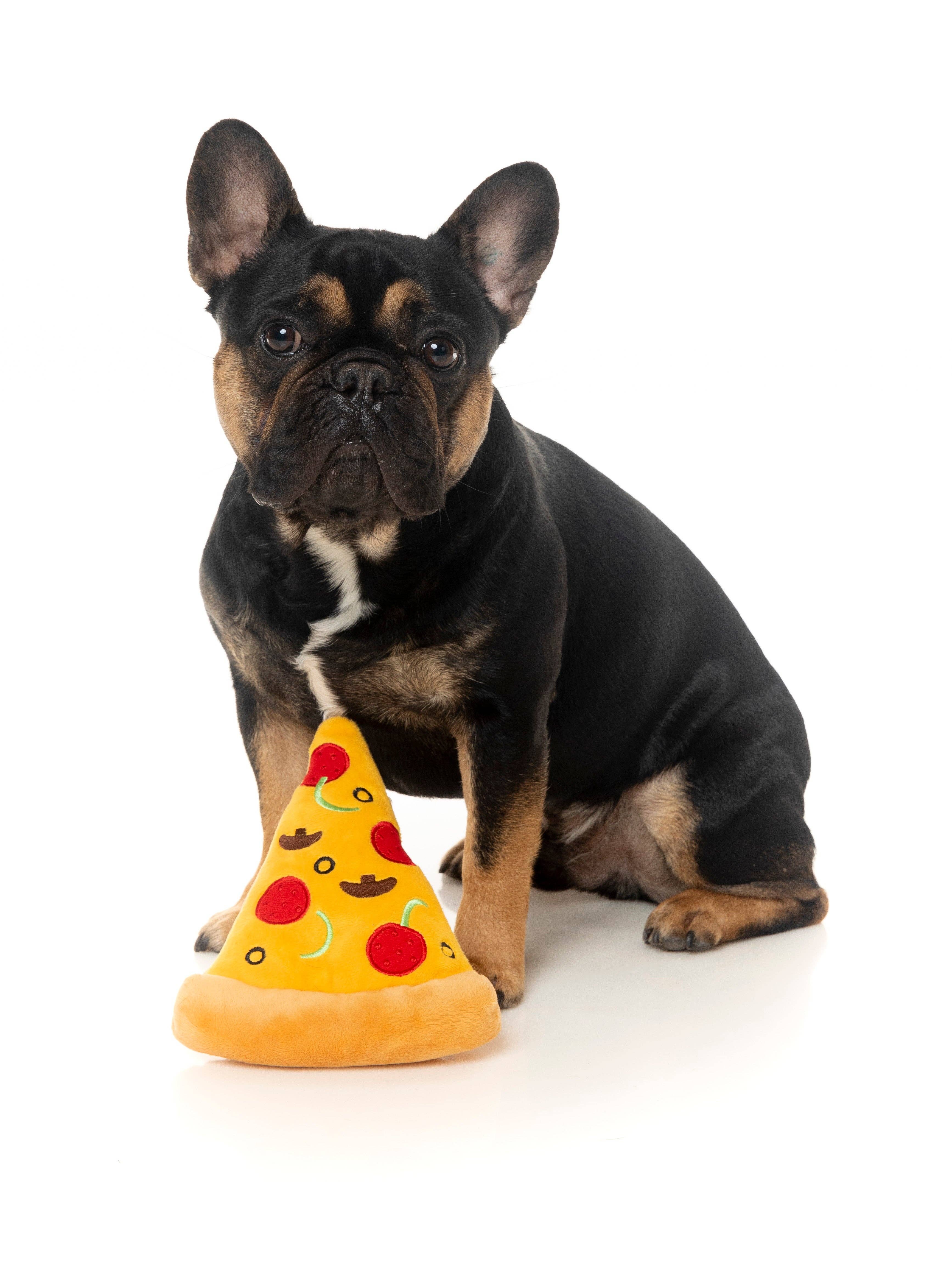 In Vogue Pets – wholesale Pet plush toy – Dog – Pizza Dog Toy2