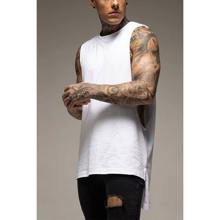 Paperdoll - Wholesale Tank top – Men's - Gym Fitness Workout Cotton Sleeveless Shirt12