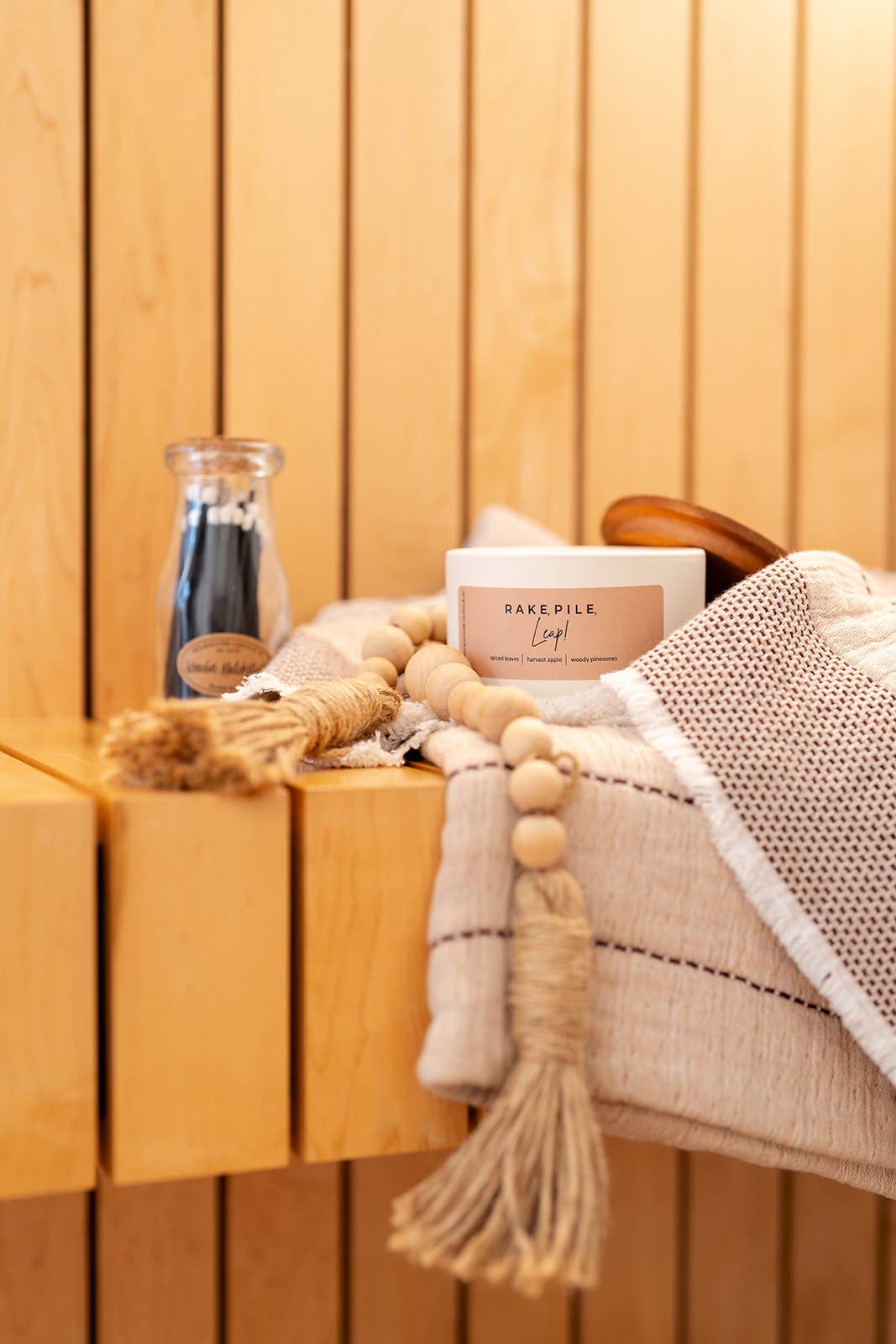 Milkhouse Candle Company - Wholesale Jar/Filled Candle - Rake, Pile, Leap | 10 oz Signature Statement Candle5