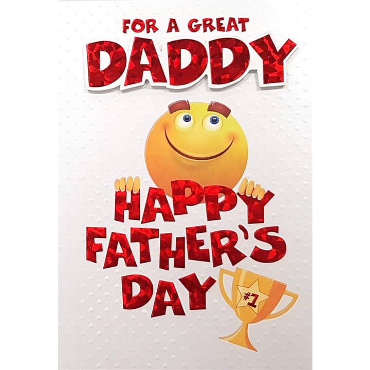 Vaderdagkaart - Daddy Wenskaarten - Vaderdag voor wholesale door InterGreet.com