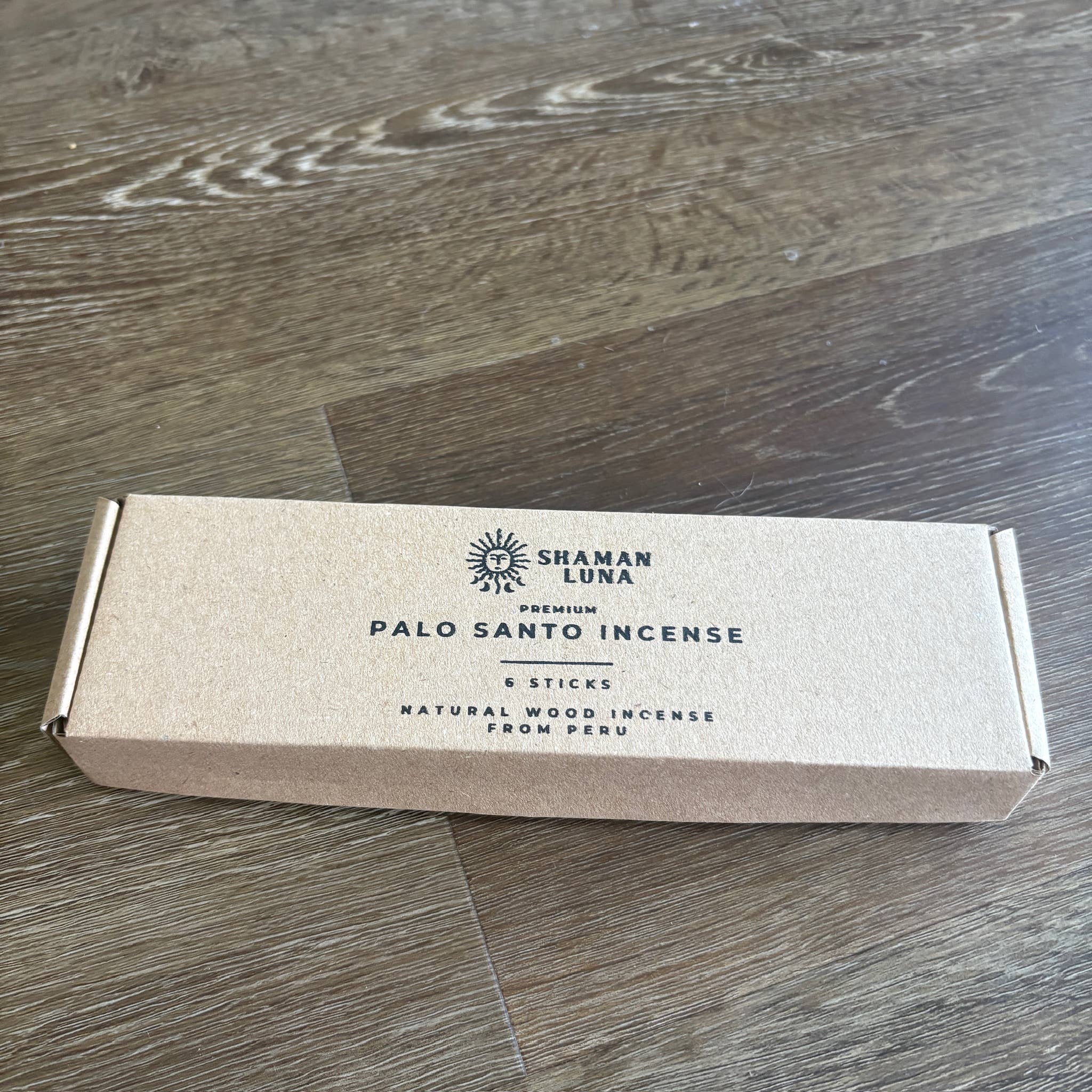 Zoe Artcrafts Corp. – wholesale Rökelse – Rökelse Palo Santo Pinnar Peru 6st naturlig rökelsemeditation10