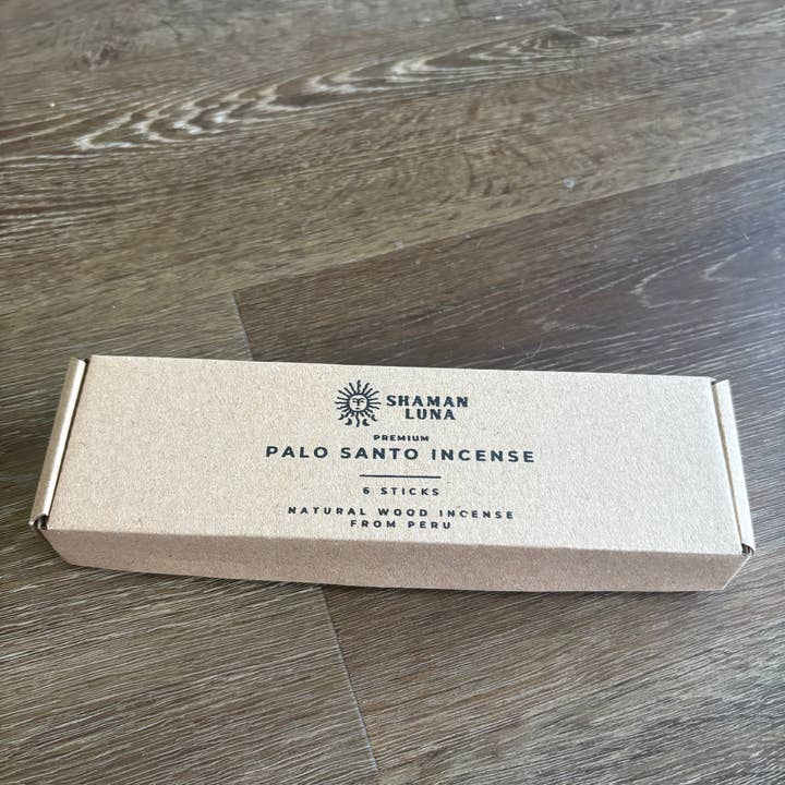 Zoe Artcrafts Corp. ā wholesale Incense ā Incense Palo Santo Sticks Peru 6ud natural smudging meditate10