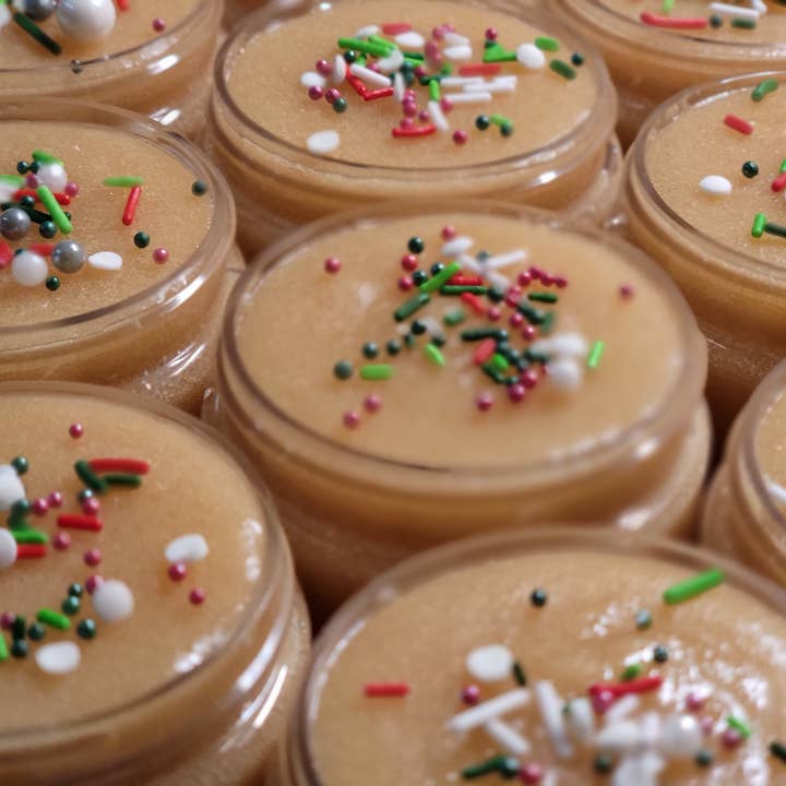 Gingerbread Waffles Goat Milk Whipped Sugar Scrub for wholesale by Blue Heron Farm