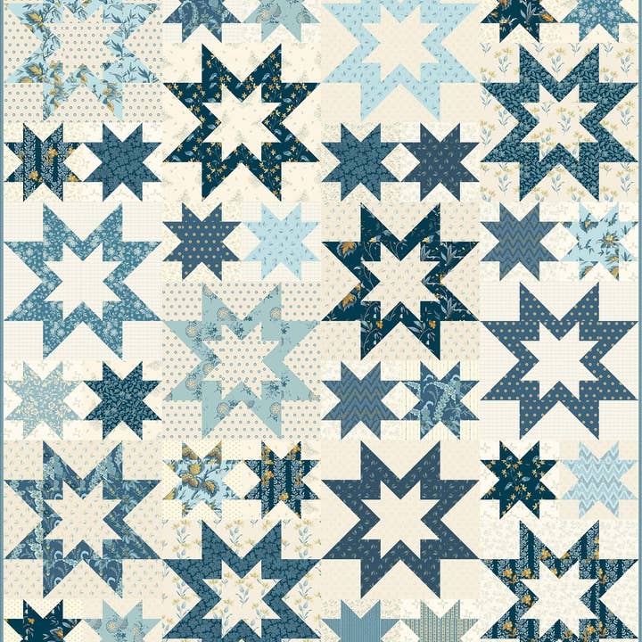 Sawtooth Star for wholesale by Laundry Basket Quilts
