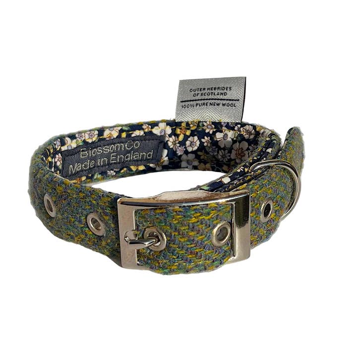 Orosay - Harris Tweed Dog Collar for wholesale by BlossomCo