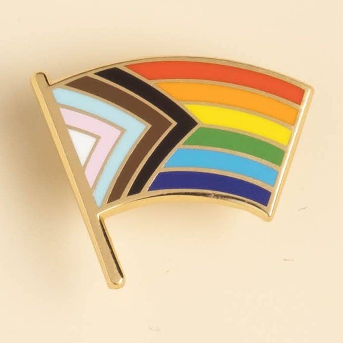 Épingle pour drapeau Progress pour la vente par Dissent Pins