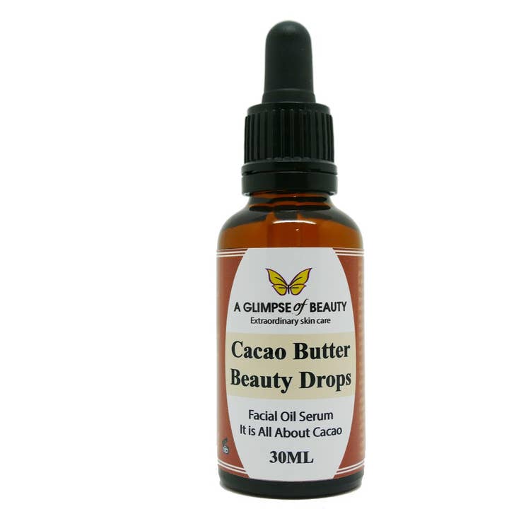 Cacao Butter Beauty Drops Facial oil Serum for wholesale by A Glimpse Of Beauty LTD