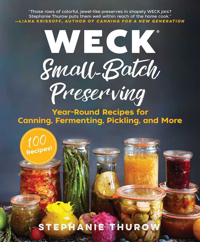 Simon & Schuster - Wholesale Cookbooks & Food - WECK Small-Batch Preserving by Stephanie Thurow0