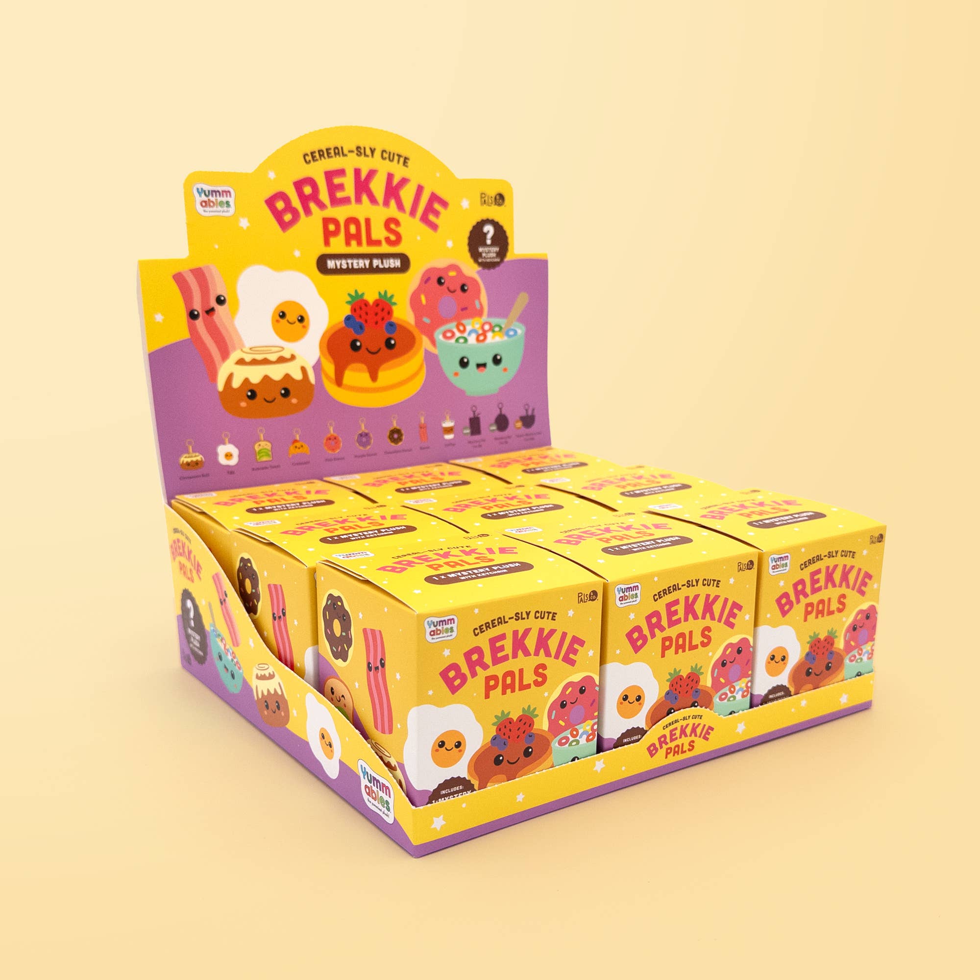 Pals & Co. - Wholesale Stuffed/Plush Toy - Kids & Baby - Brekkie Pals - Yummables® Blind Box Plushies1