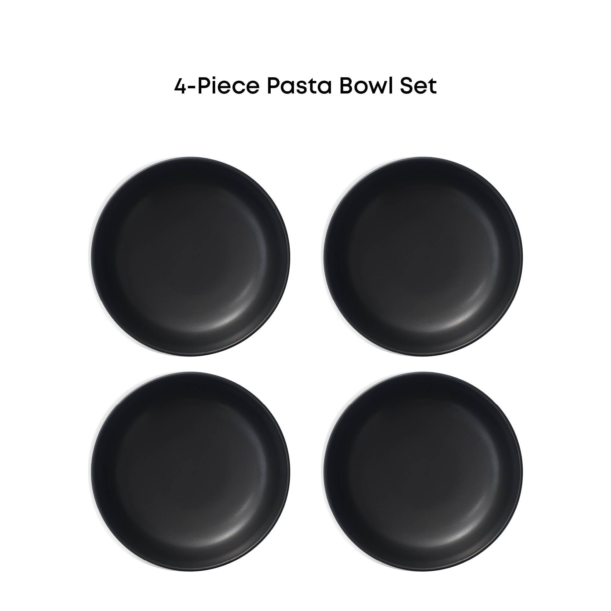 JoyJolt - Wholesale Bowl - JoyJolt Mesa 4-Piece Stoneware Pasta Bowls Set – 40oz4