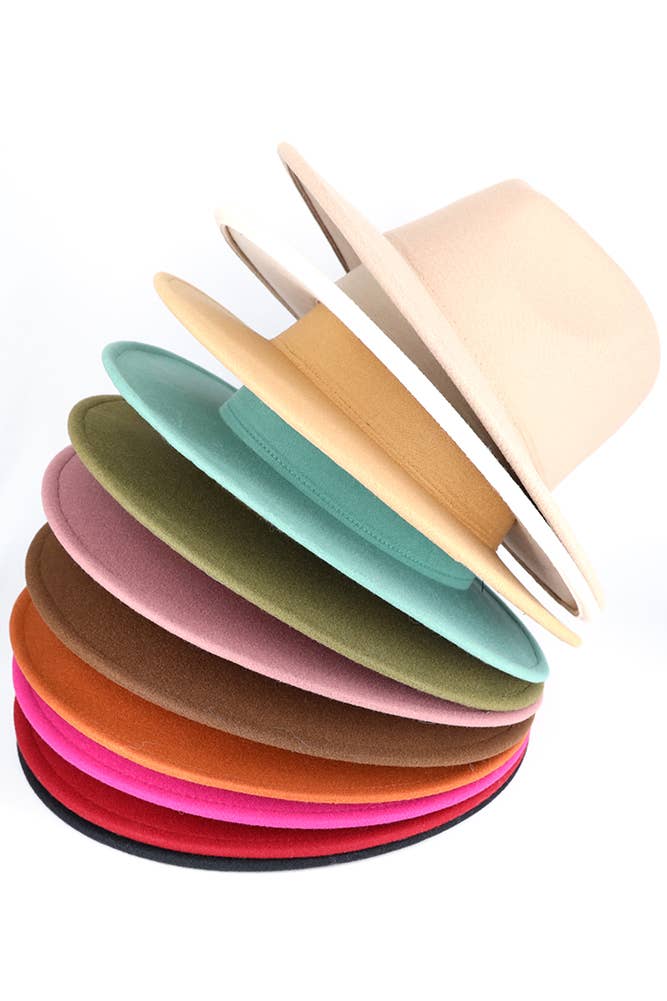 Hana - Wholesale Fedora - Women's - Solid Panama Hat10