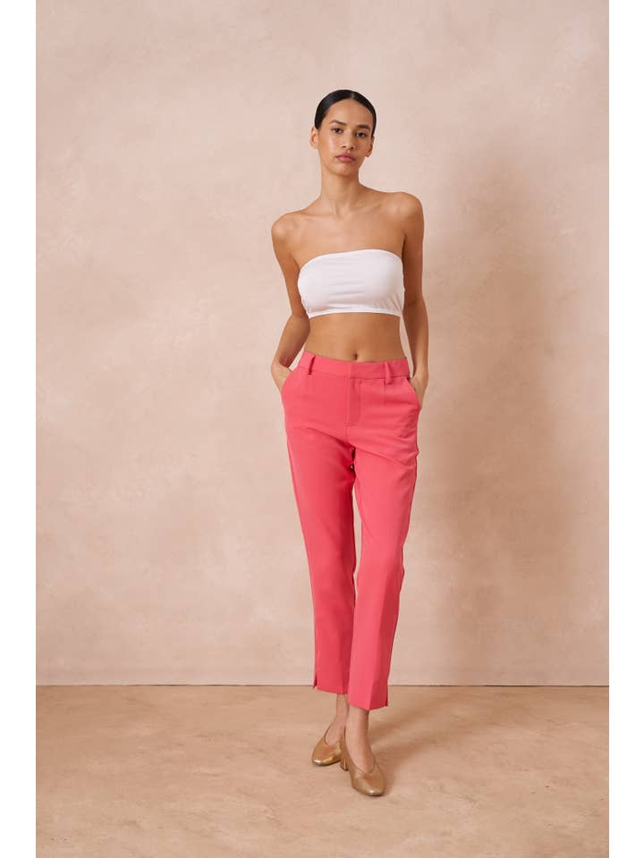 Attentif Paris - Wholesale Broek - Dames - Attentif Paris tijdloze high-waisted sigarettenbroek70