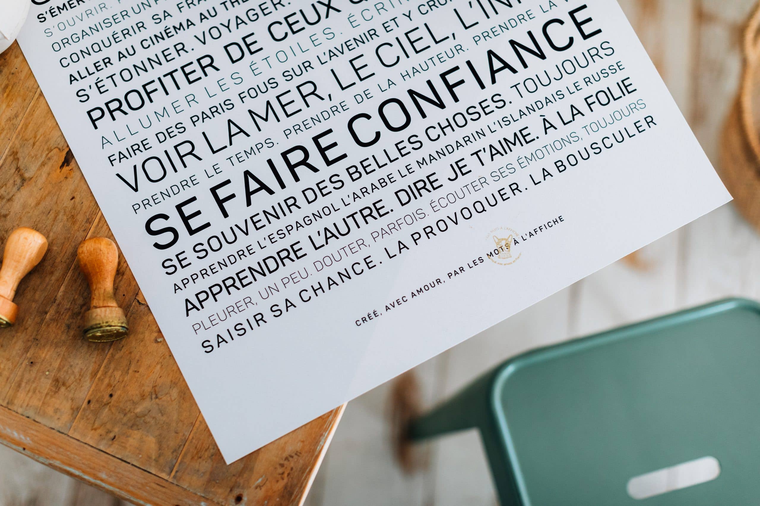 LES MOTS A L'AFFICHE - Wholesale Poster - Live Poster1
