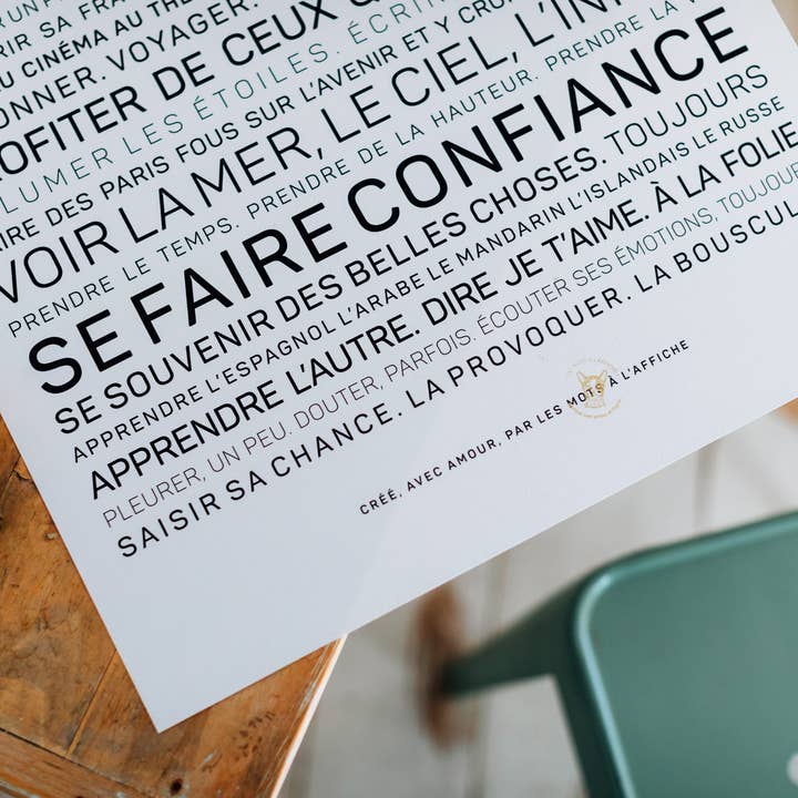 LES MOTS A L'AFFICHE - Wholesale Poster - Live Poster1